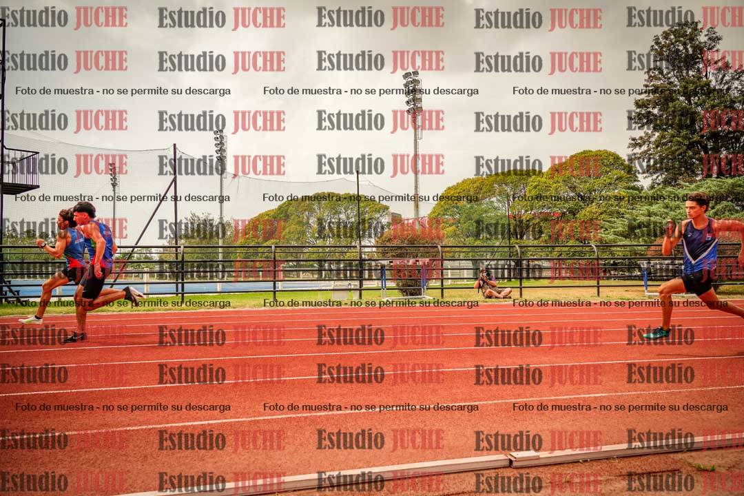 Fotos de los 200 m llanos de varones