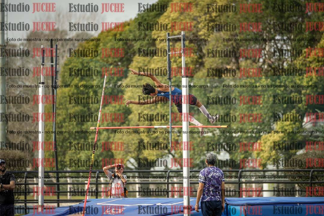 Fotos del salto con garrocha de varones