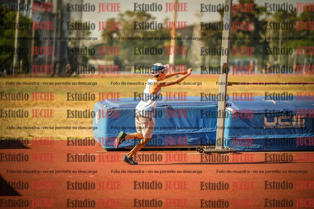 Fotos del salto en alto de varones