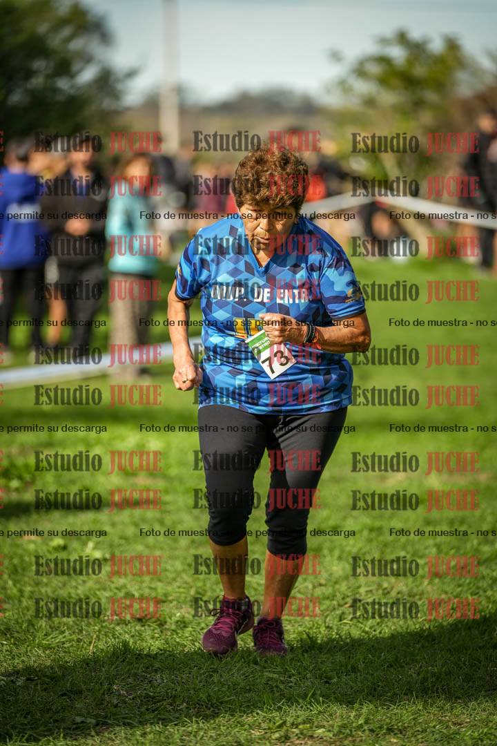 Fotos de la llegada del cross de 1500 m