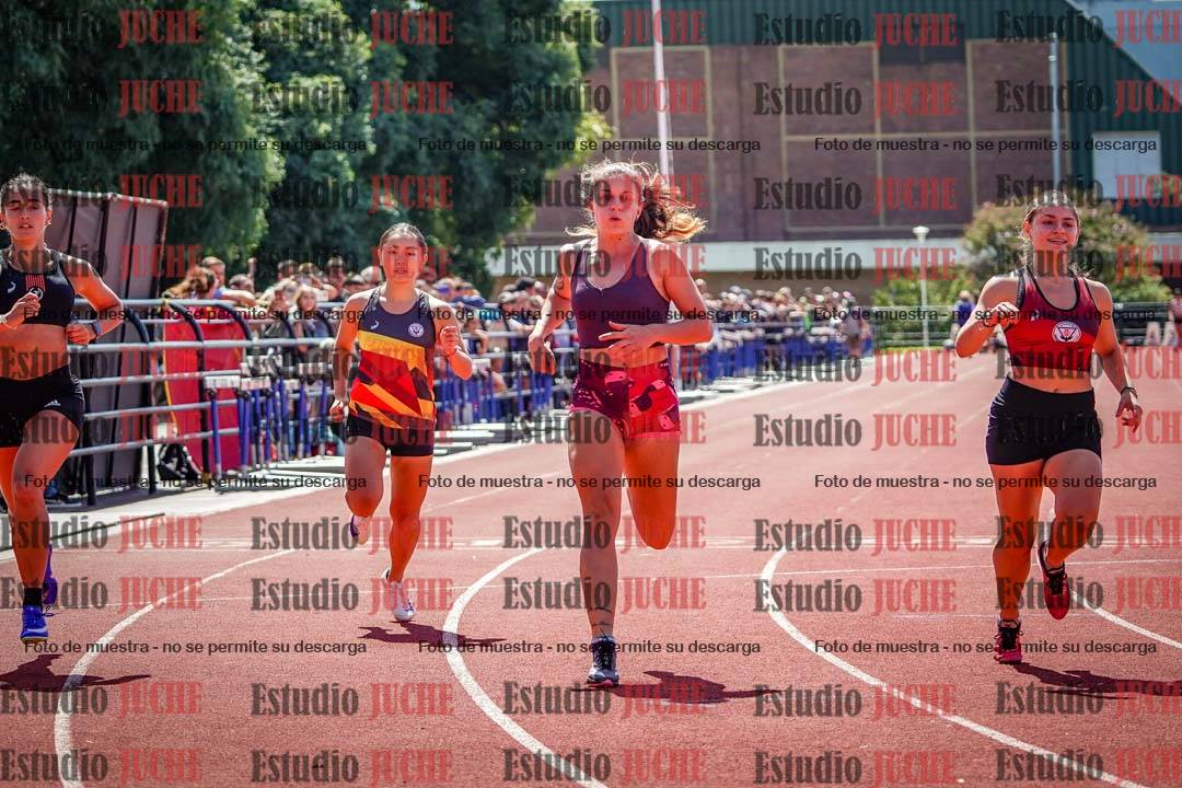Fotos de los 100 m de mujeres