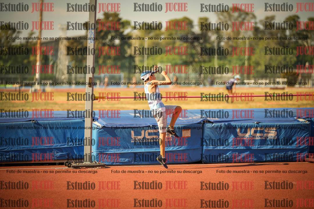 Fotos del salto en alto de varones