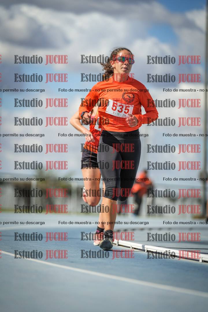 Fotos de los 5000 m llanos de mujeres