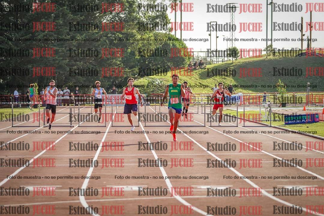 Fotos de los 400 m con vallas de varones