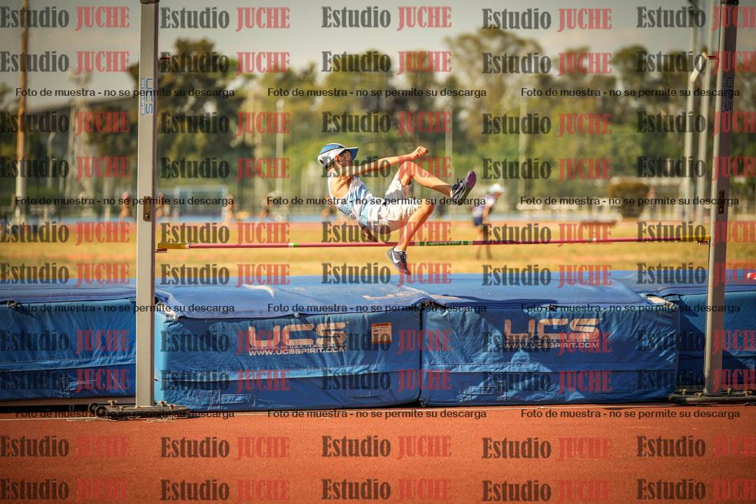Fotos del salto en alto de varones