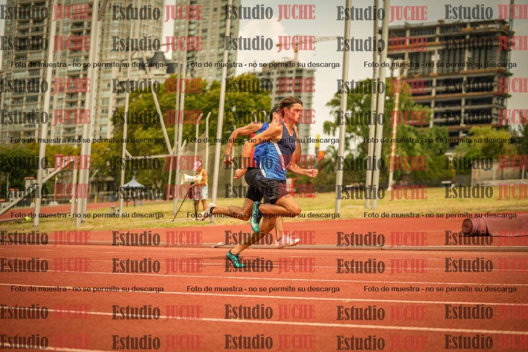 Fotos de los 200 m llanos de varones