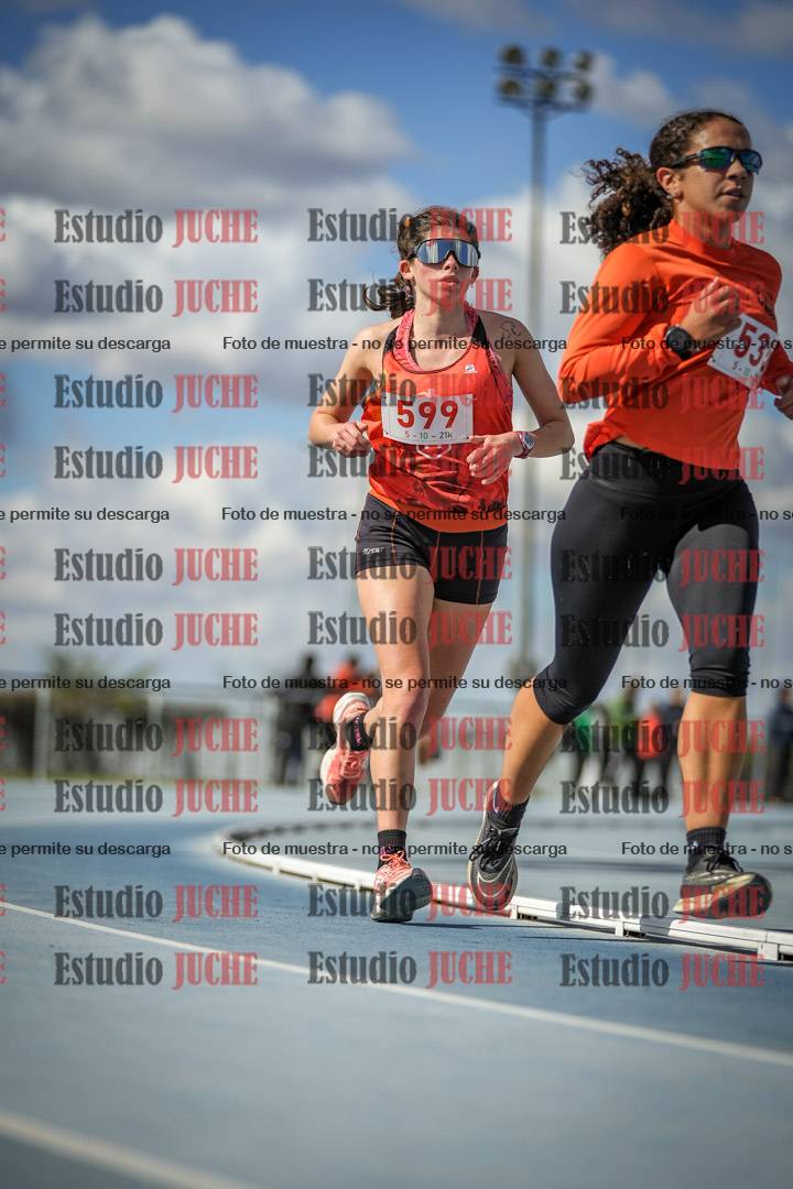 Fotos de los 5000 m llanos de mujeres