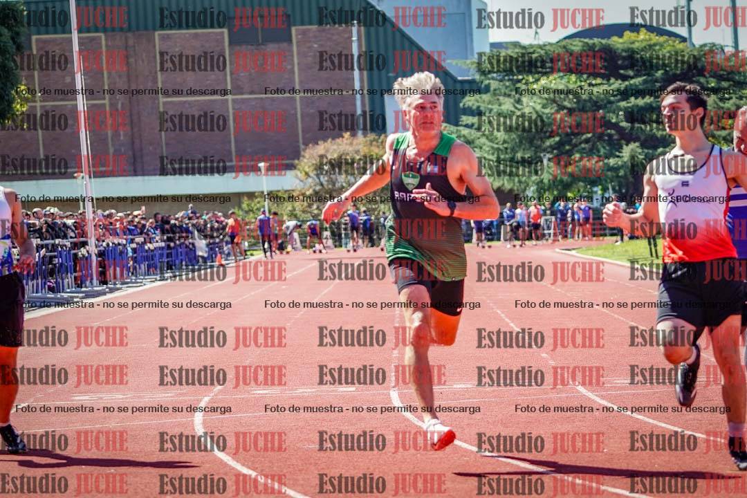 Fotos de los 100 m de varones