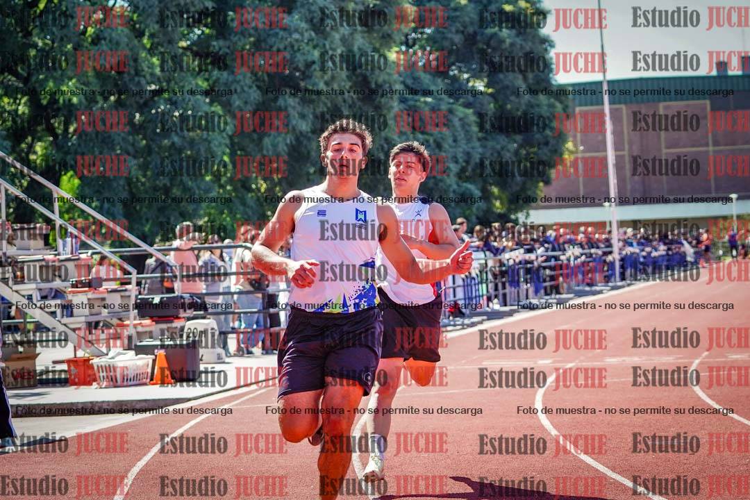 Fotos de los 100 m de varones