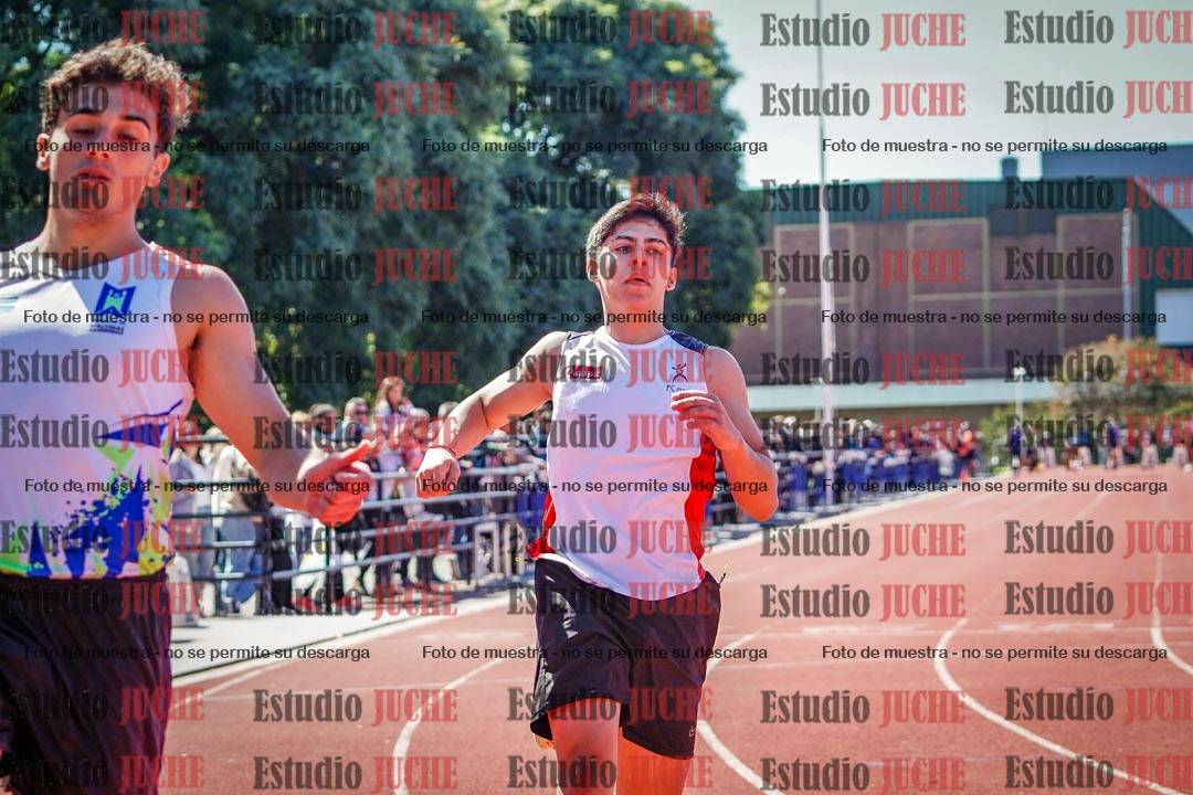 Fotos de los 100 m de varones