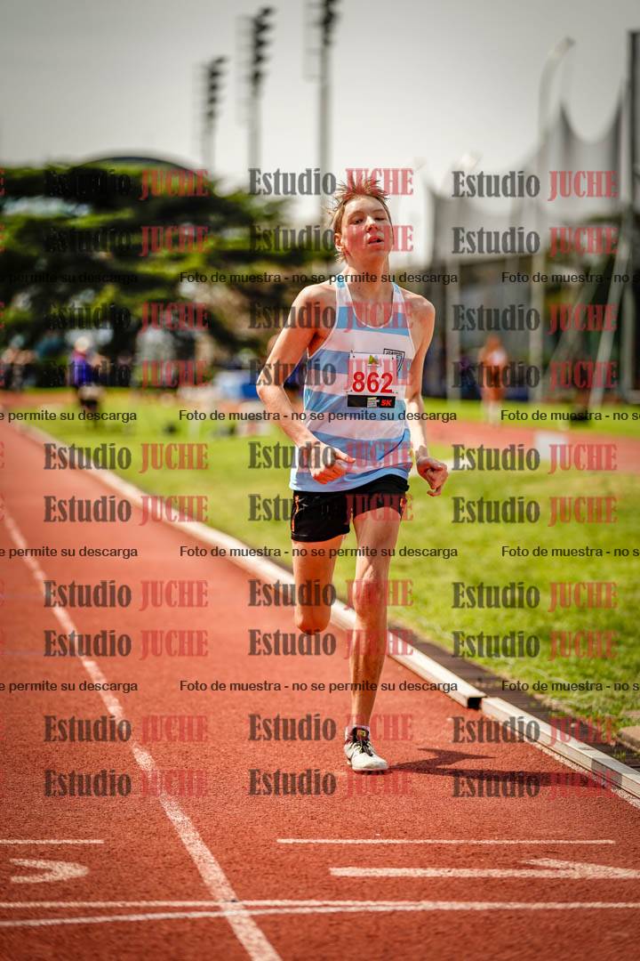 Fotos de los 600 m llanos de varones