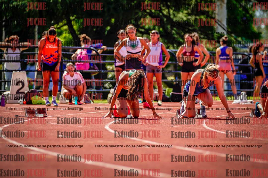 Fotos de los 100 m de mujeres