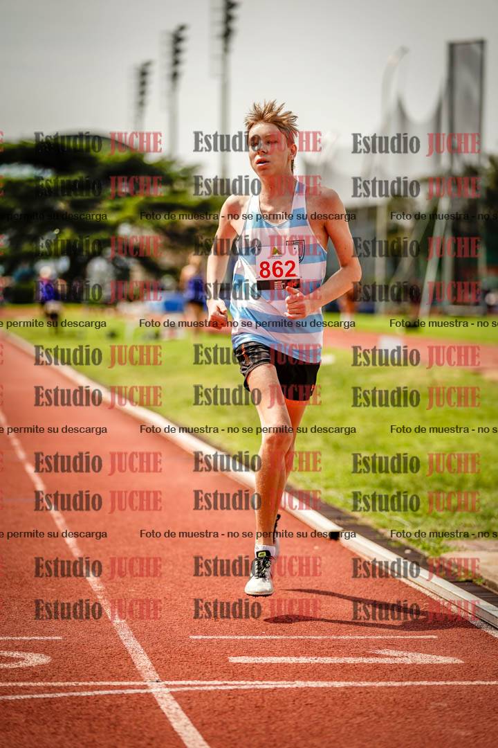 Fotos de los 600 m llanos de varones