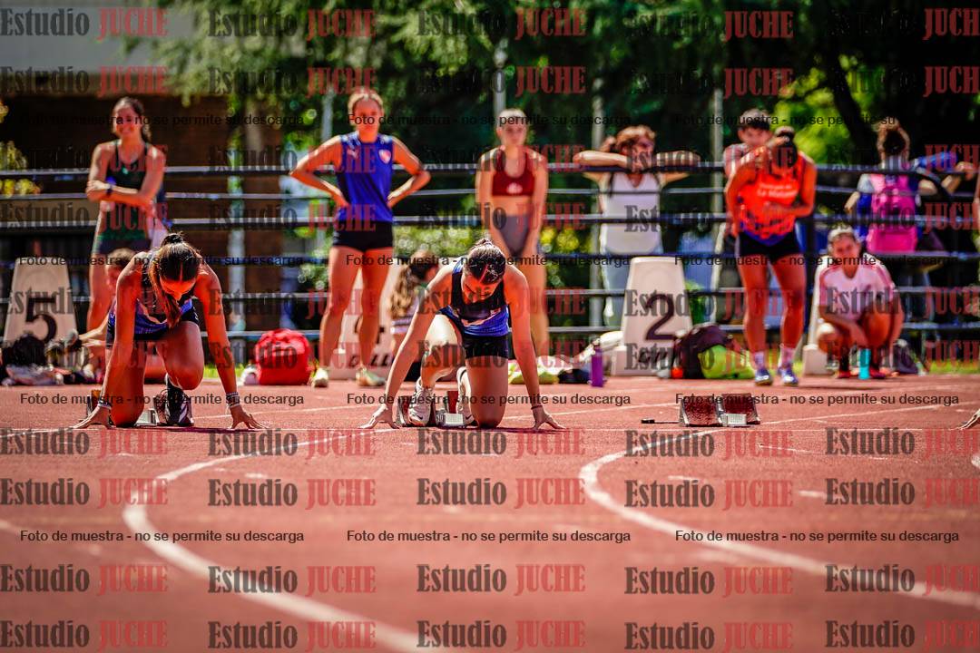 Fotos de los 100 m de mujeres