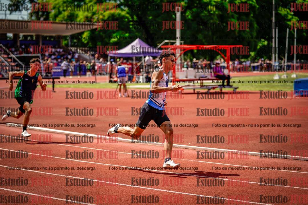 Fotos de los 400 m llanos de varones