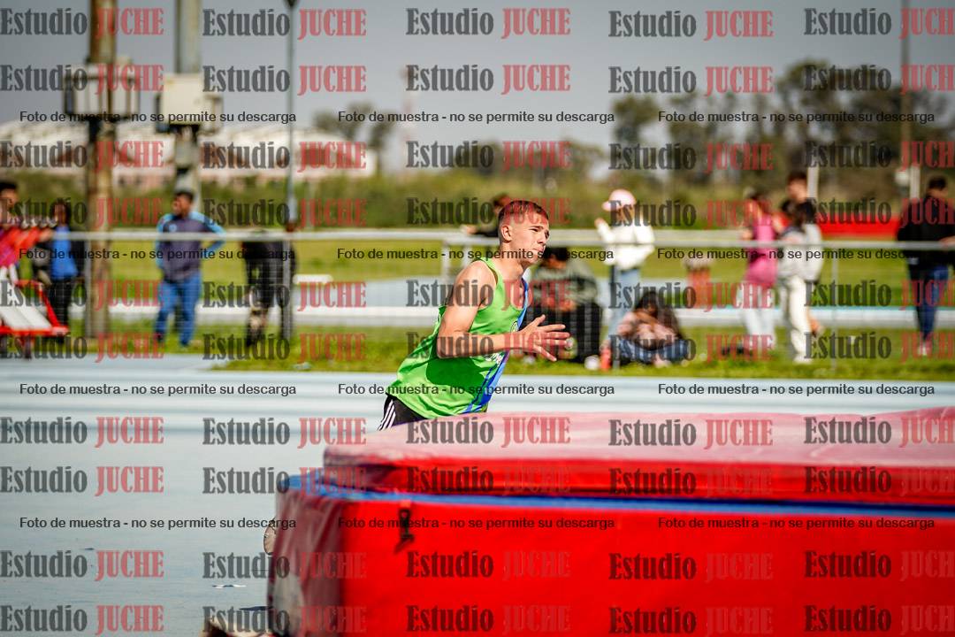 Fotos del salto en alto de varones