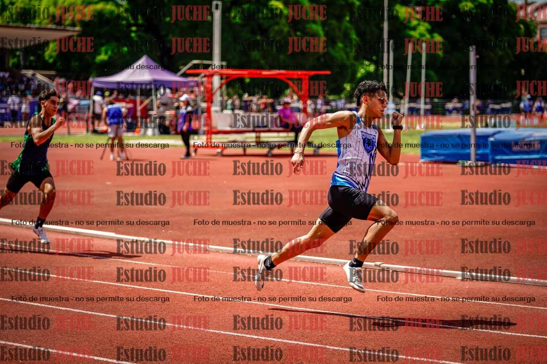 Fotos de los 400 m llanos de varones