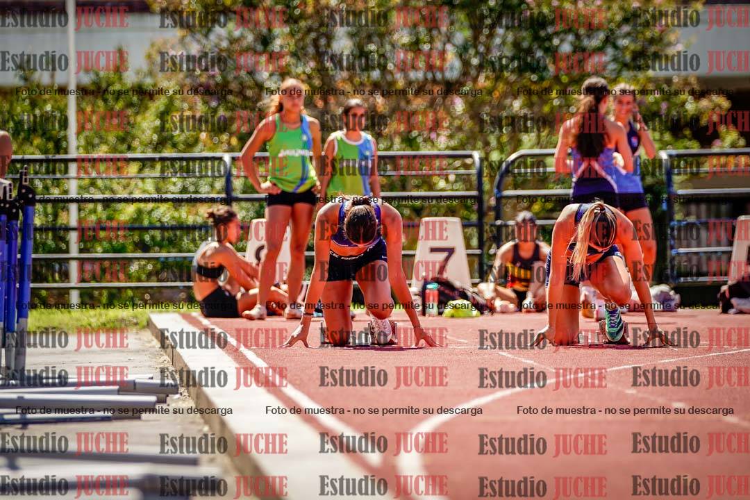 Fotos de los 100 m de mujeres