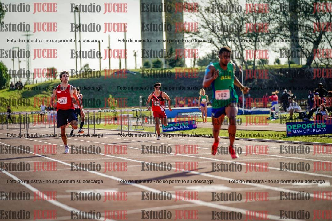 Fotos de los 400 m con vallas de varones