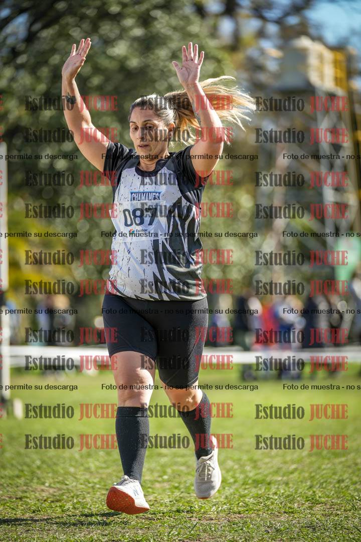 Fotos de la llegada del cross de 6000 m