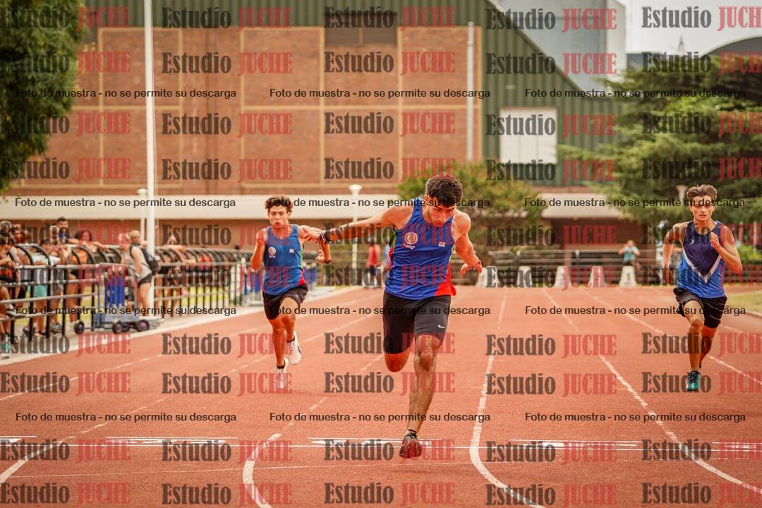Fotos de los 200 m llanos de varones