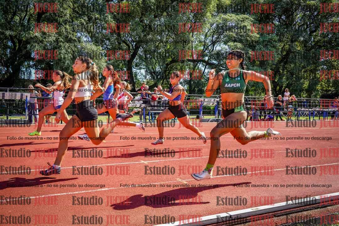 Fotos de los 100 m llanos de mujeres