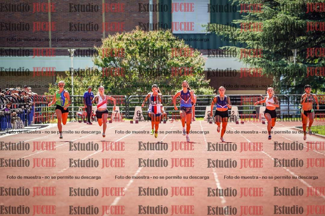 Fotos de los 100 m llanos de mujeres