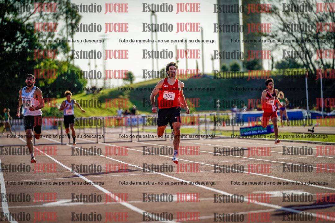 Fotos de los 400 m con vallas de varones