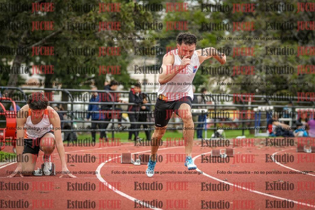 Fotos de los 200 m llanos de varones