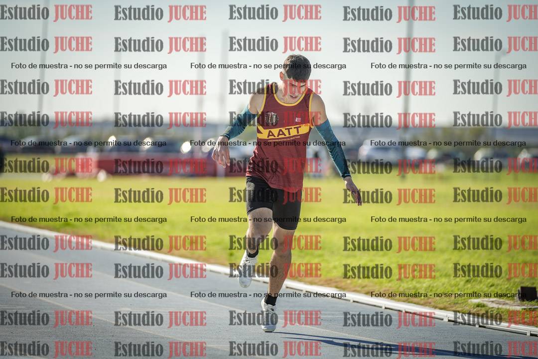 Fotos de los 400 m llanos de varones