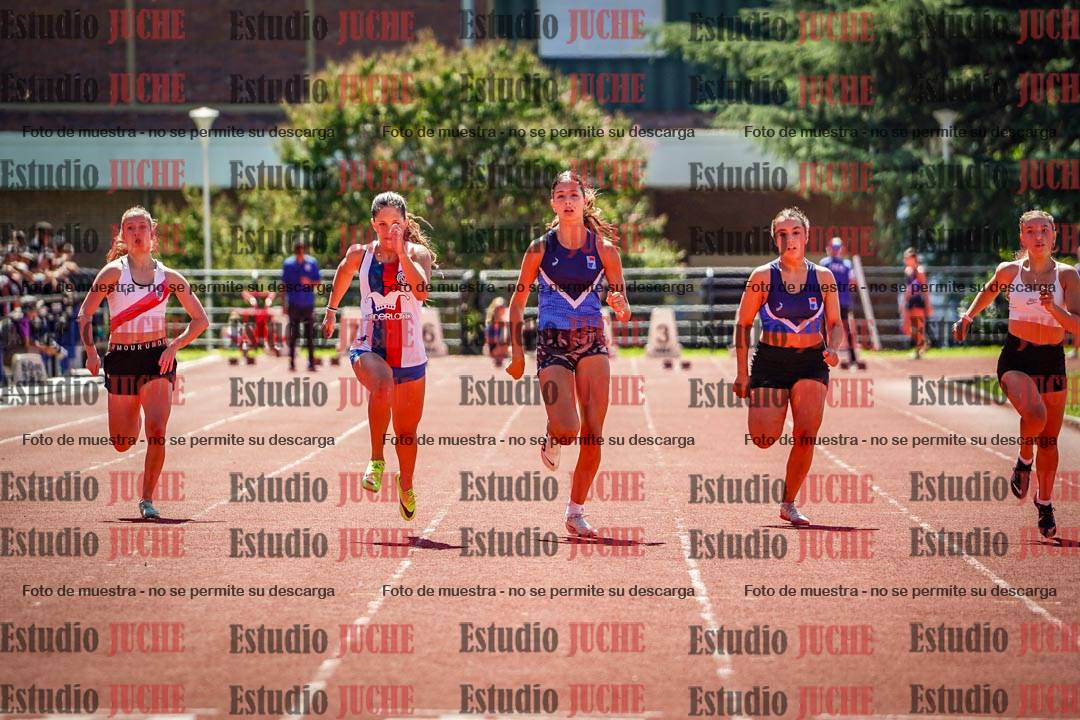 Fotos de los 100 m llanos de mujeres