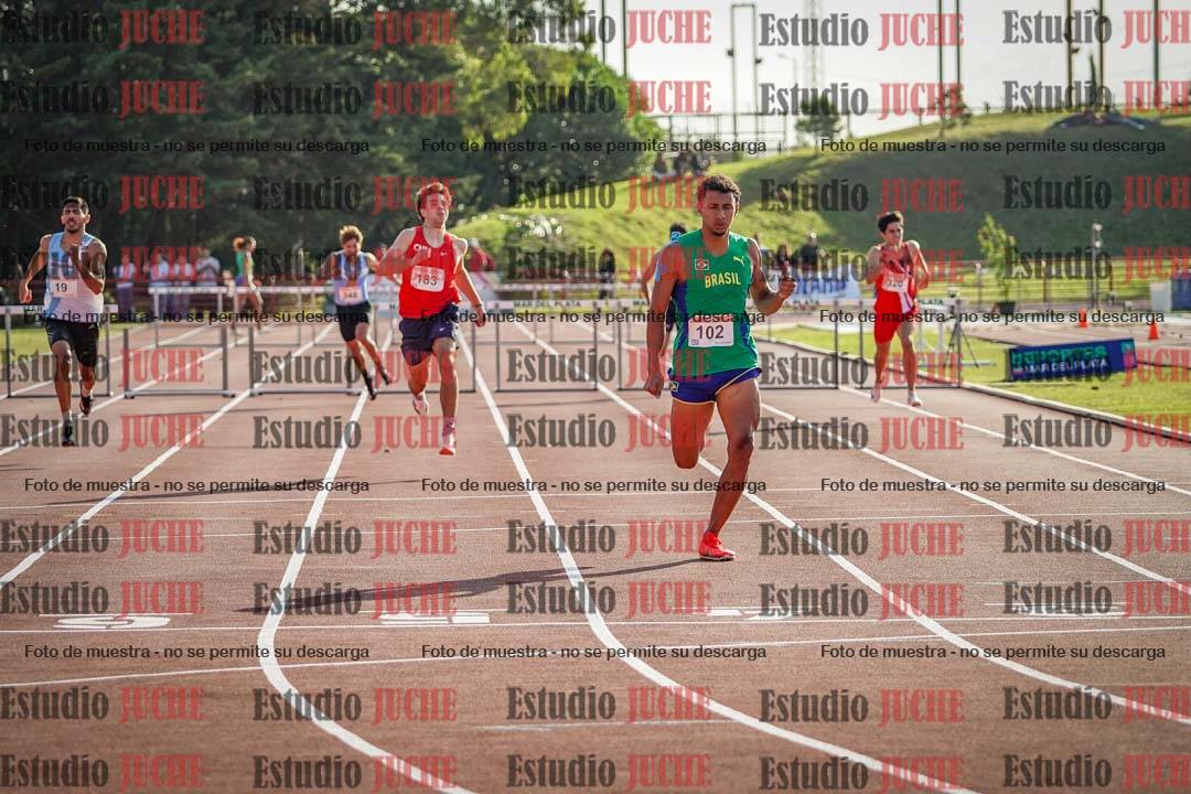 Fotos de los 400 m con vallas de varones