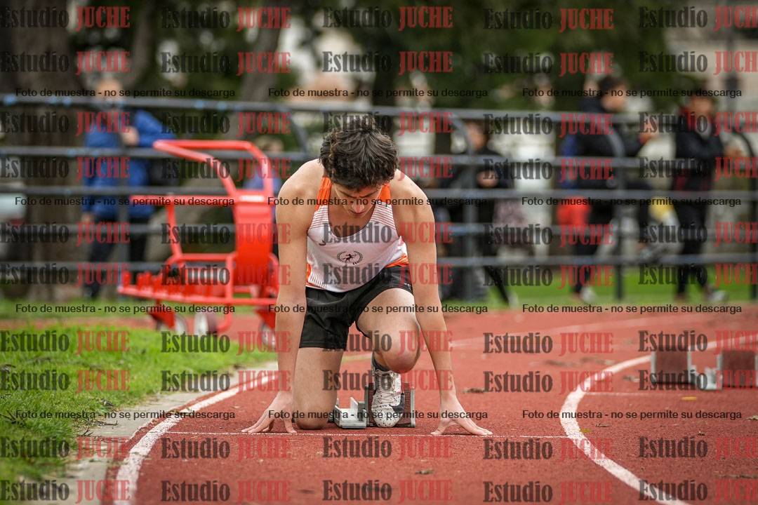 Fotos de los 200 m llanos de varones