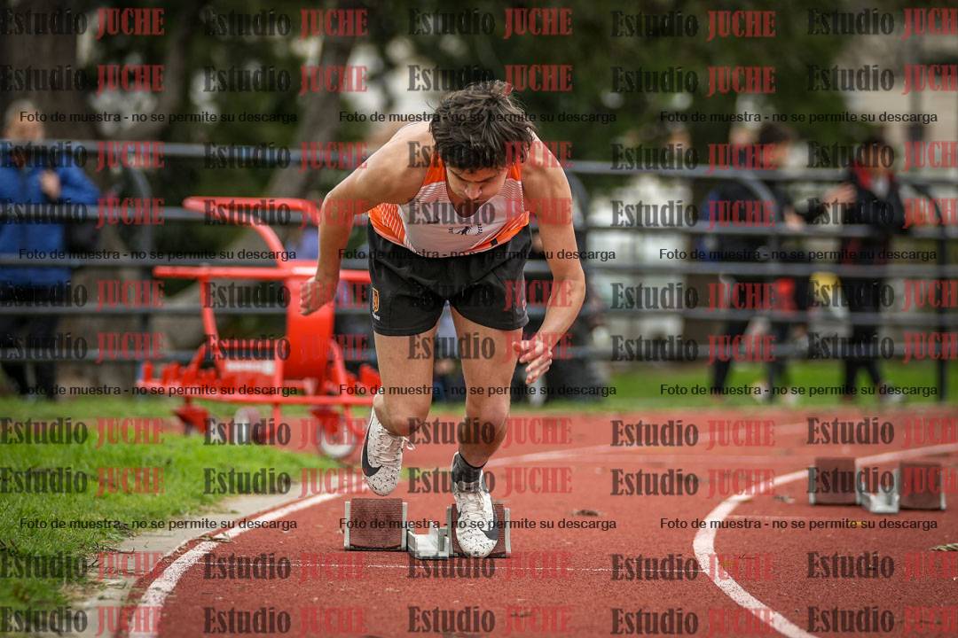 Fotos de los 200 m llanos de varones