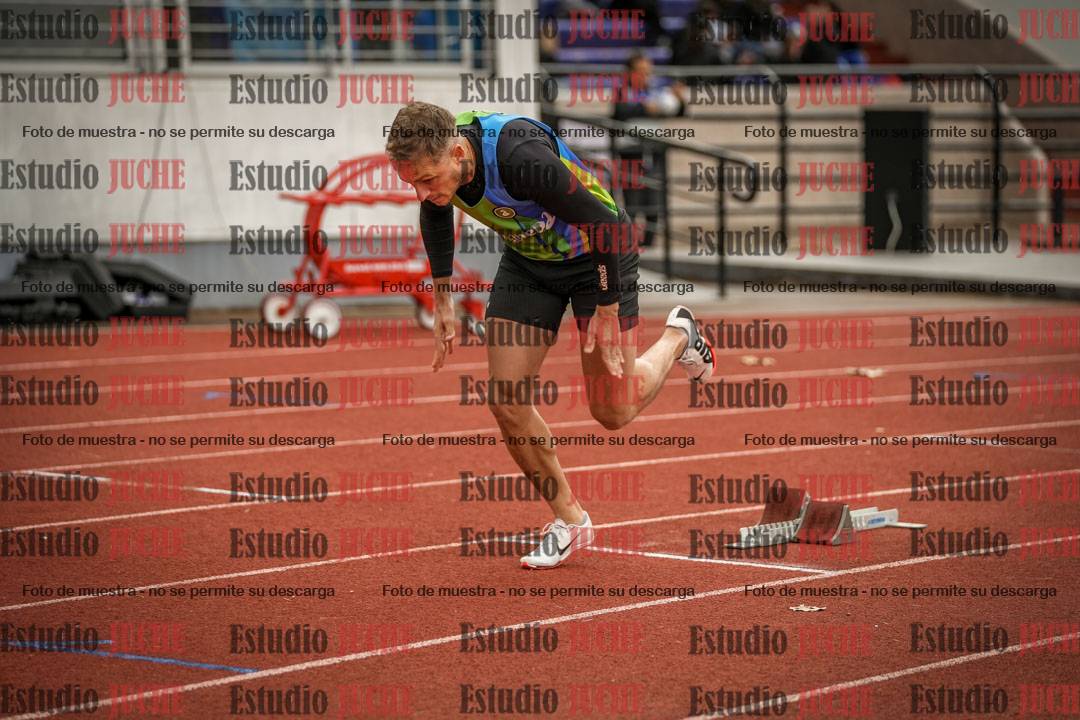 Fotos de los 400 m llanos de varones