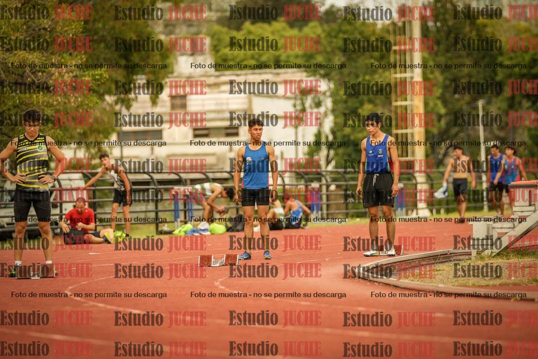 Fotos de los 200 m llanos de varones