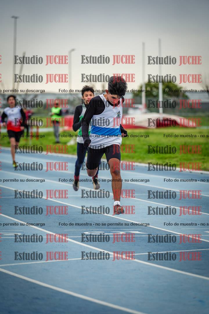 Fotos de los 150 m llanos de varones - U14