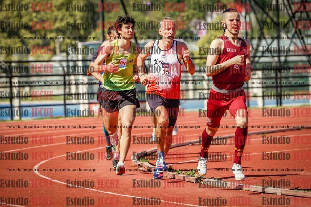 Fotos de los 1500 m llanos de varones