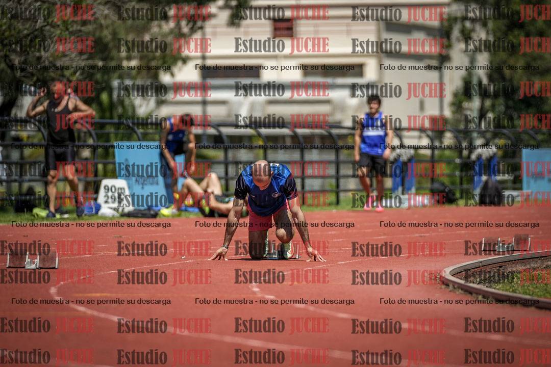 Fotos de los 200 m llanos de varones