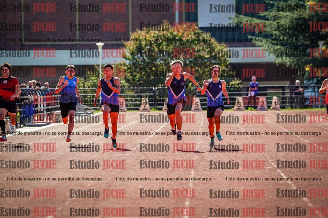 Fotos de los 200 m llanos de varones