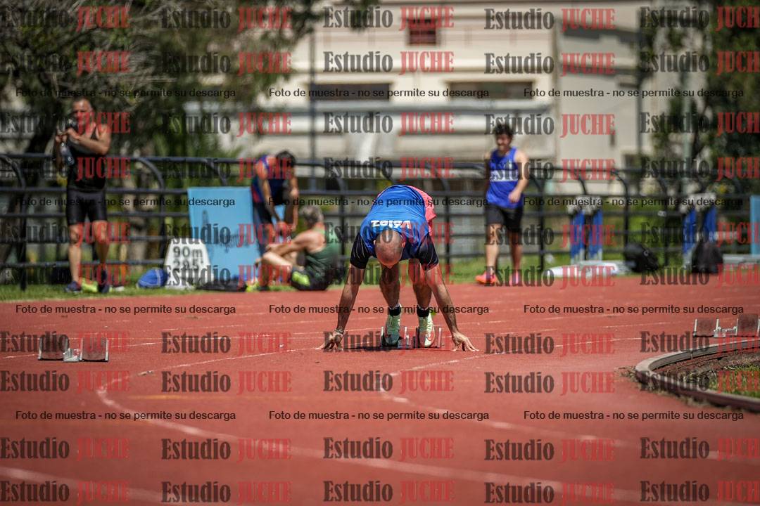 Fotos de los 200 m llanos de varones