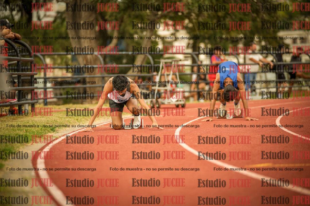 Fotos de los 200 m llanos de varones