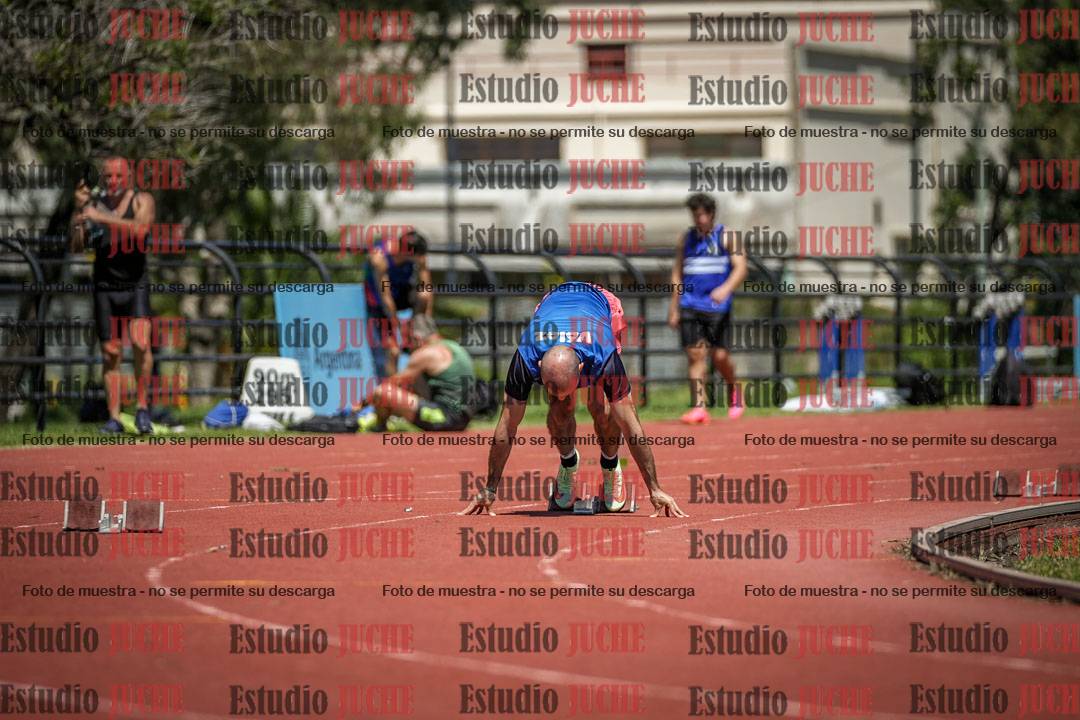 Fotos de los 200 m llanos de varones
