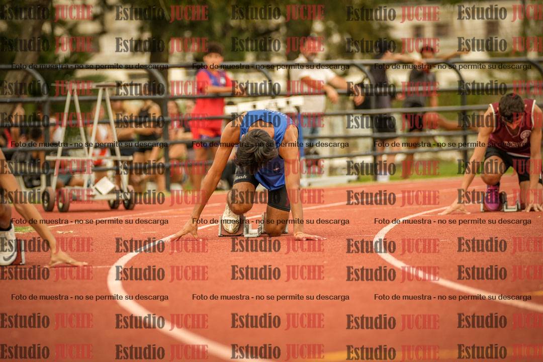 Fotos de los 200 m llanos de varones