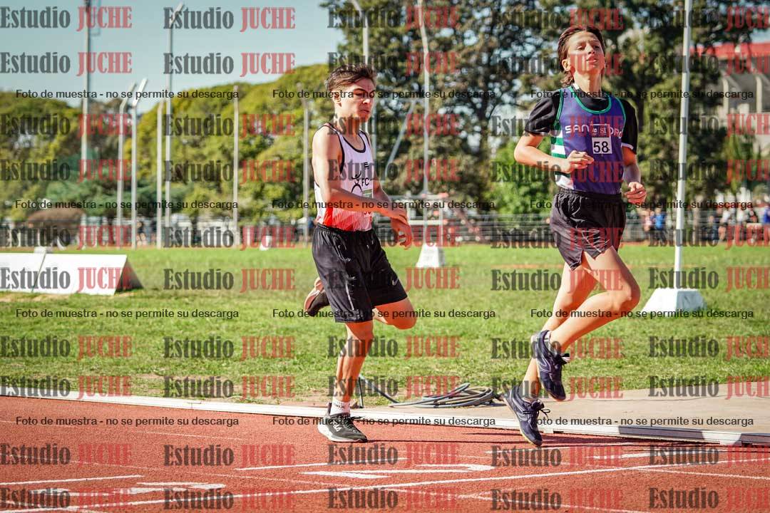 Fotos de los 600 m llanos de varones