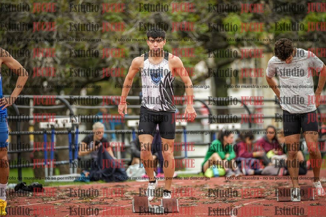 Fotos de los 200 m llanos de varones