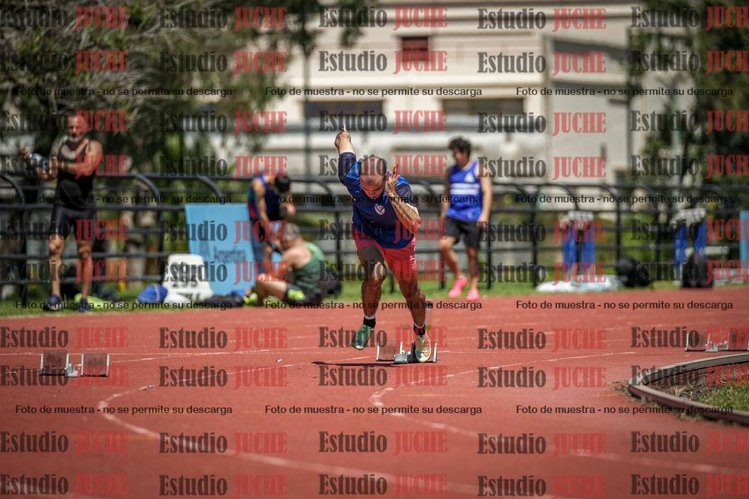 Fotos de los 200 m llanos de varones