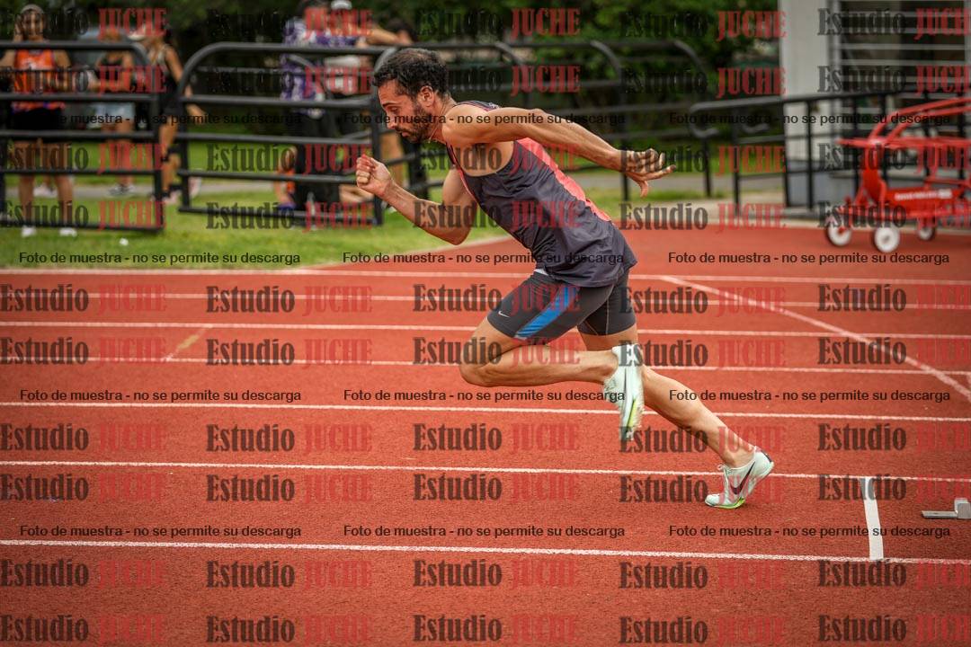 Fotos de los 400 m llanos de varones