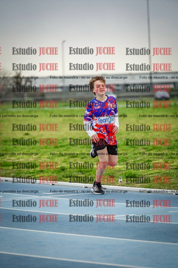 Fotos de los 150 m llanos de varones - U14