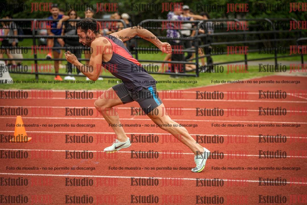 Fotos de los 400 m llanos de varones